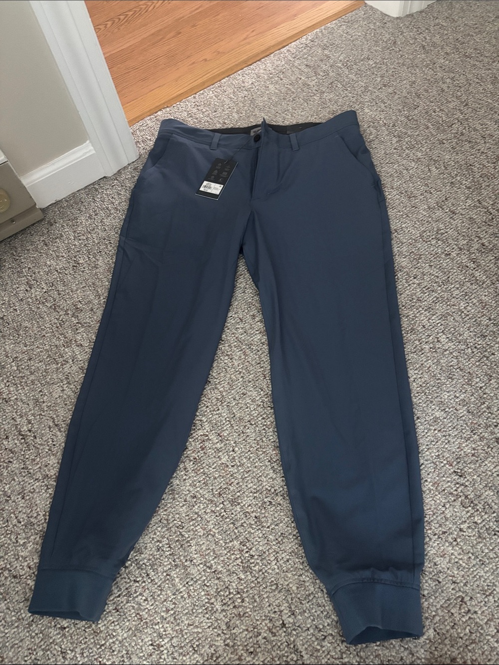 Men's Navy Jogger Pants – Everyday Stretch Comfort